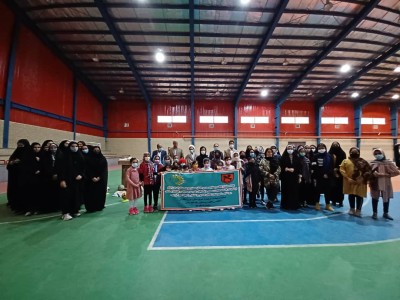 مراسم افتتاحیه و اهداء لباس آکادمی های والیبال و فوتسال بانوان روستایی باشگاه مس رفسنجان